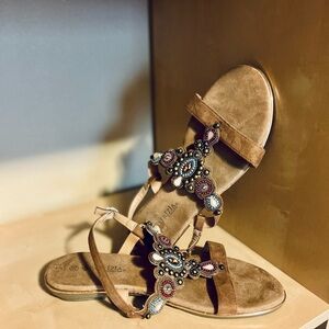 Bohemian Embellished Sandals